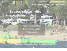 Tablet Screenshot of beau-rivage.fr